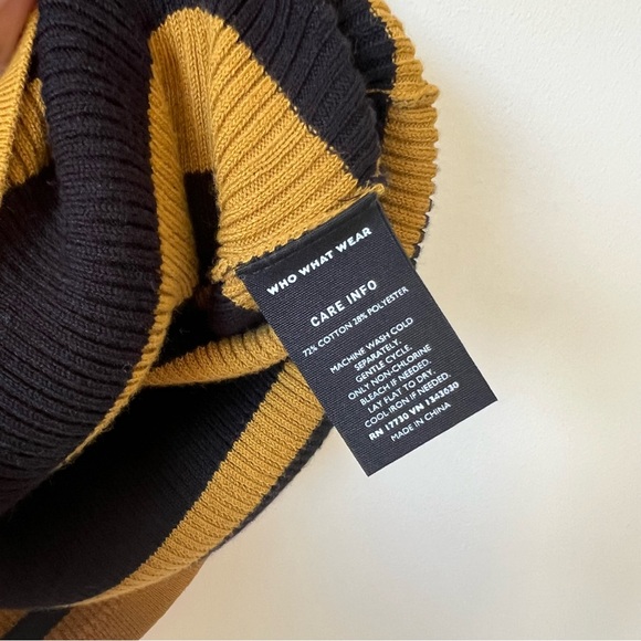 Who What Wear Sleeveless Stripe Sweater - Picture 5 of 5